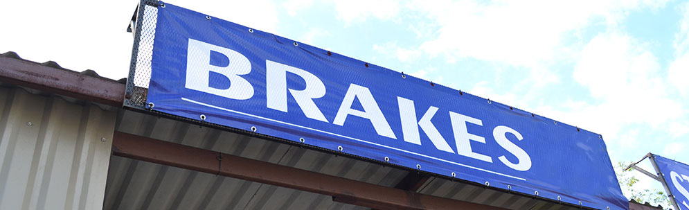 Brake repair sign